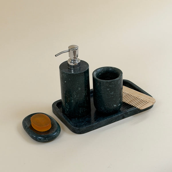 Grünes Marmor „Ritual“ Tray