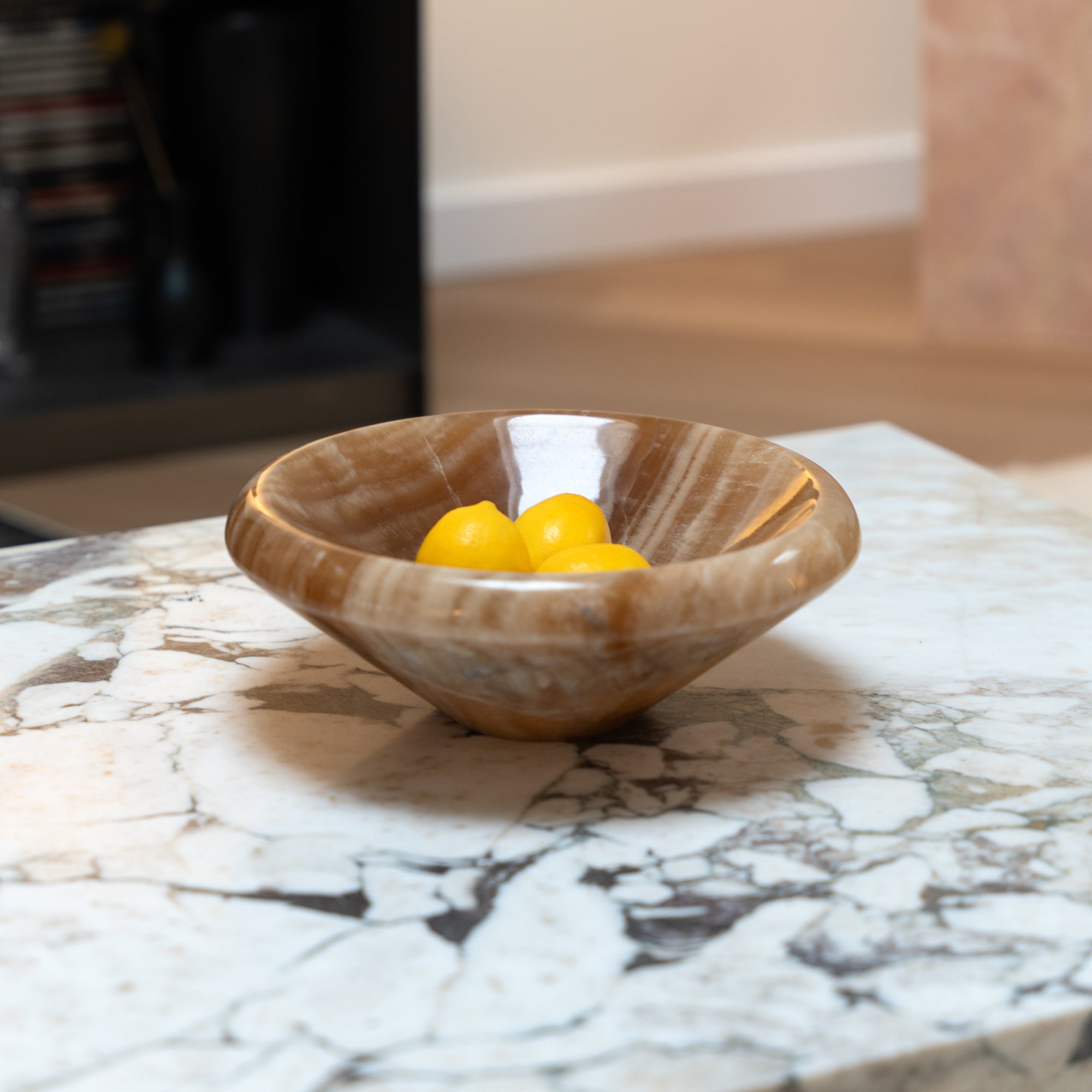 Braune Onyxschale 'Snob 25'