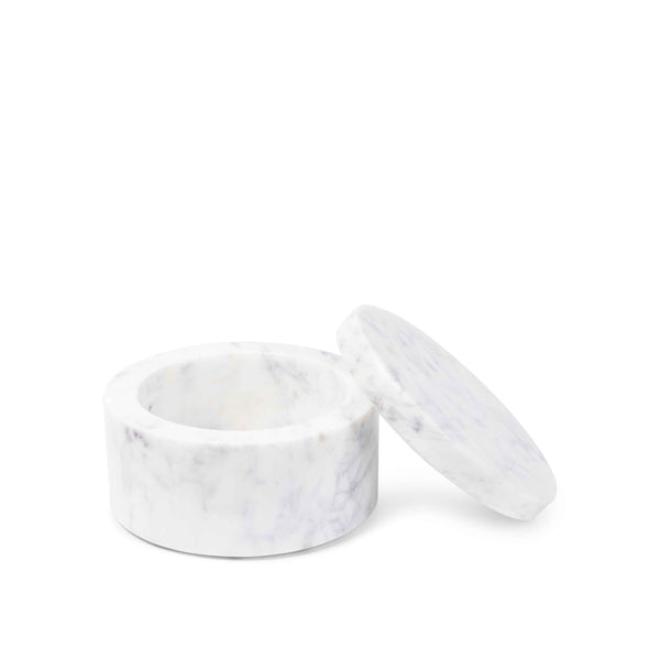 Weißes Marmor „Halo“ Keepsake-Objekt