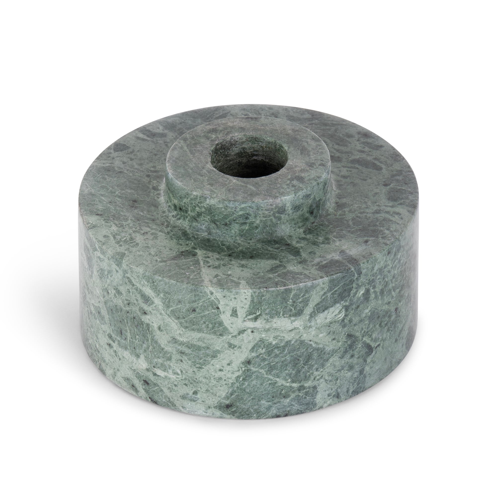 Green Marble 'Switch' Candle Holder