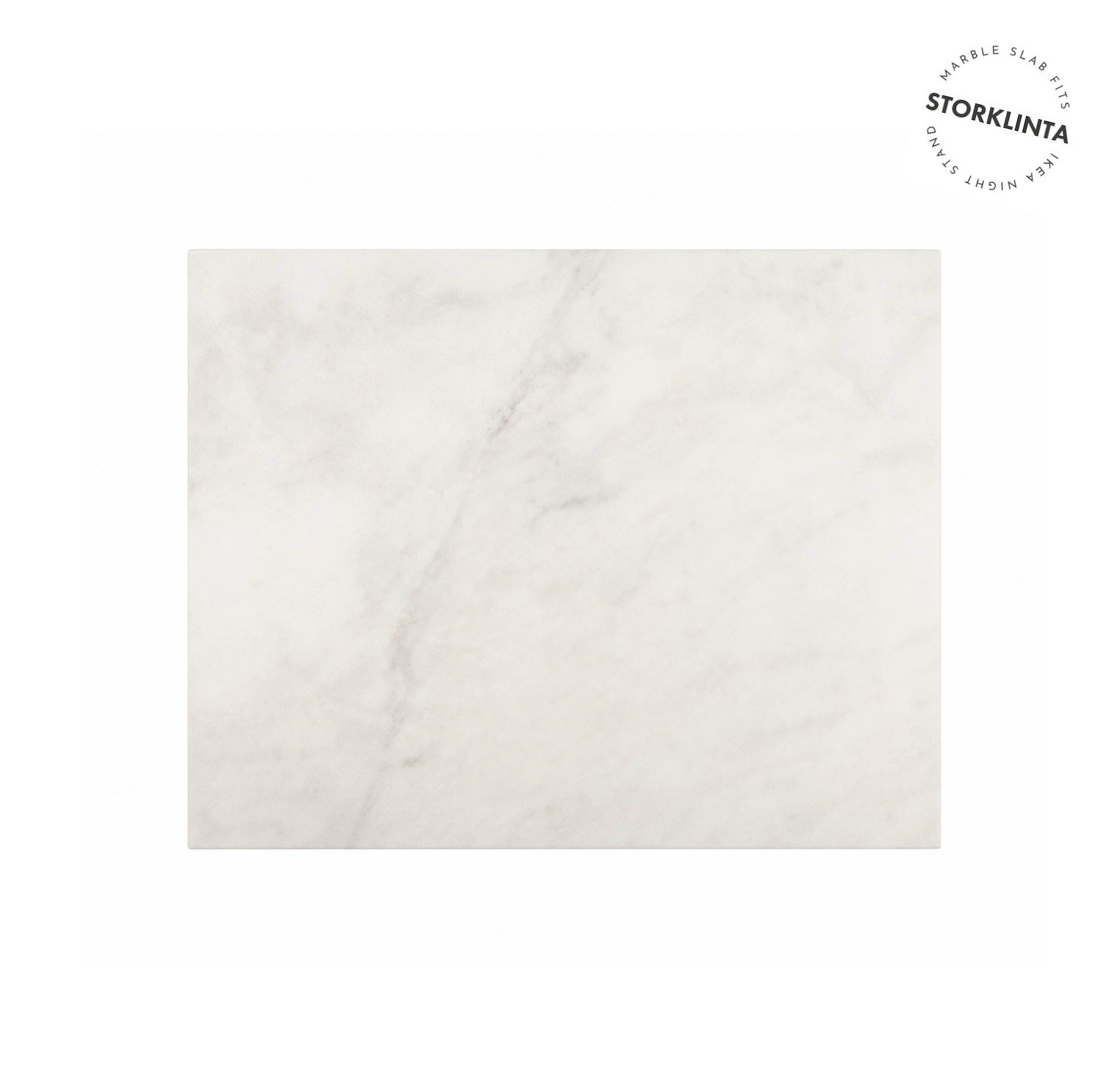 BASIC | Cloudy White Marbe Board 'Storm'