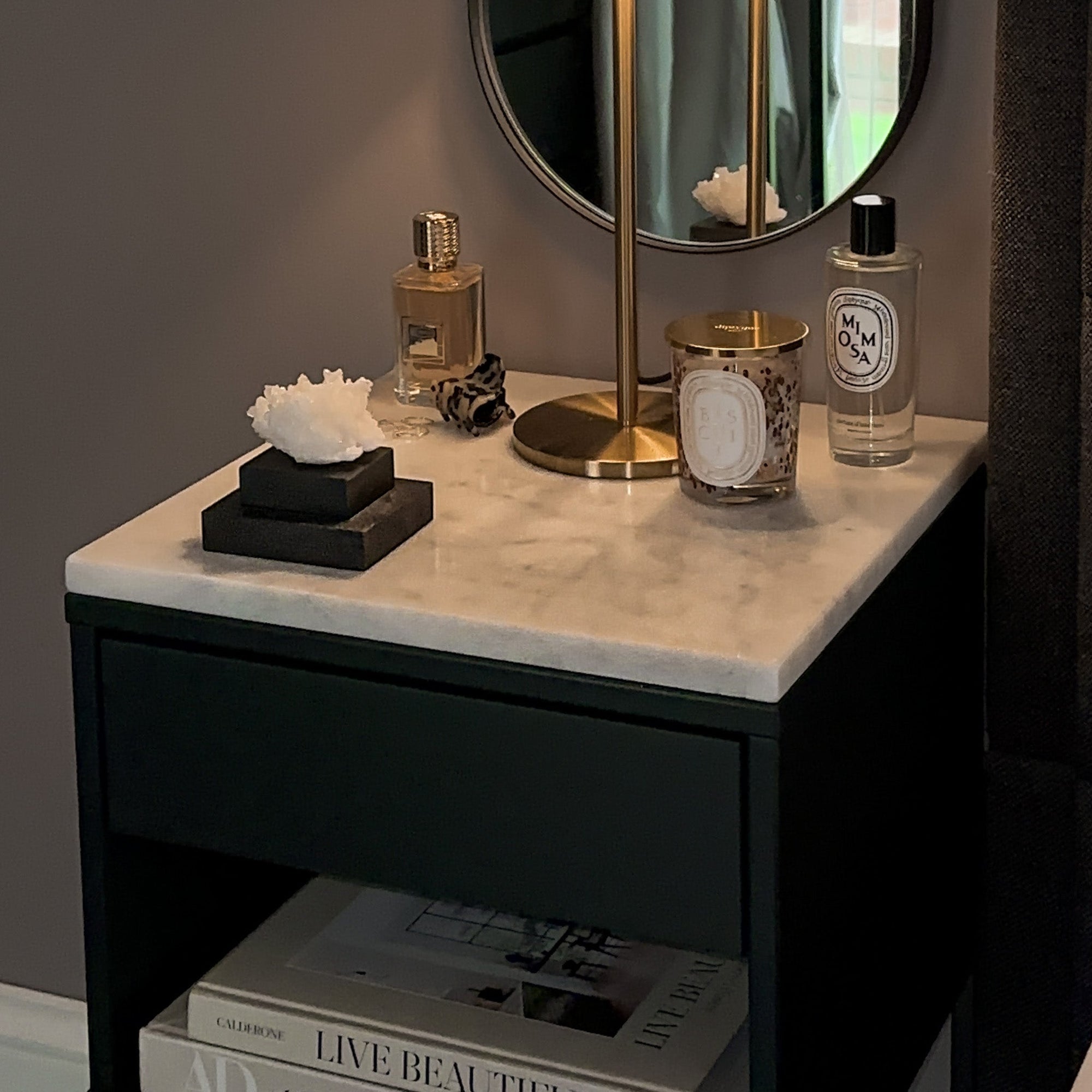 Wolken Weiß Marmorbrett „Victor“