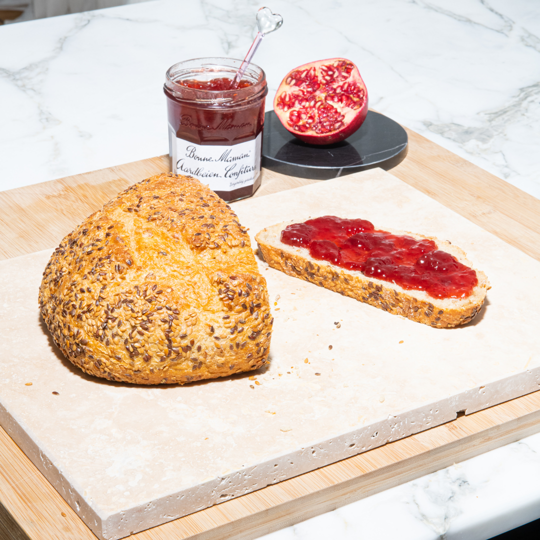 Stoned, not wasted: Travertin Rechteckplatte L - 30 x 40 cm