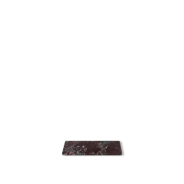 Burgunder Marmor Rechteckiges Brett XS - 10,5 x 25 cm