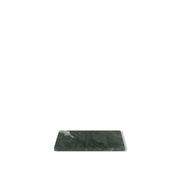 Rechteckige Platte aus grünem Marmor S - 15 x 30 cm