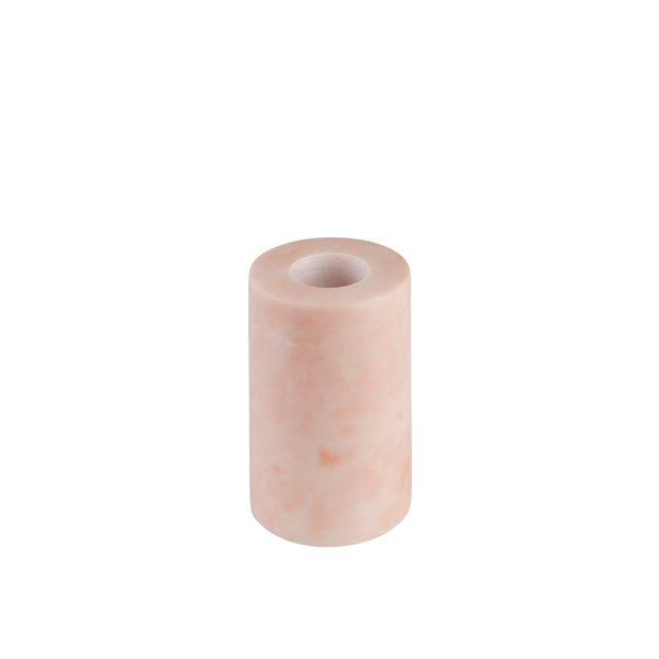 Stoned, not wasted: Rosa Marmor Kerzenhalter L