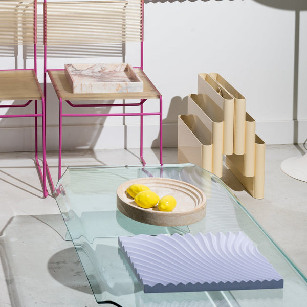 Stoned, not wasted: Travertin-Objekt „Amphi“