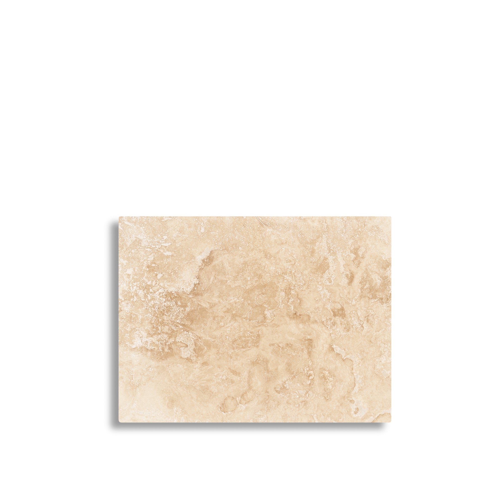 Stoned, not wasted: Travertin Rechteckplatte L - 30 x 40 cm